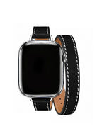 Brown leather strap - 15mm