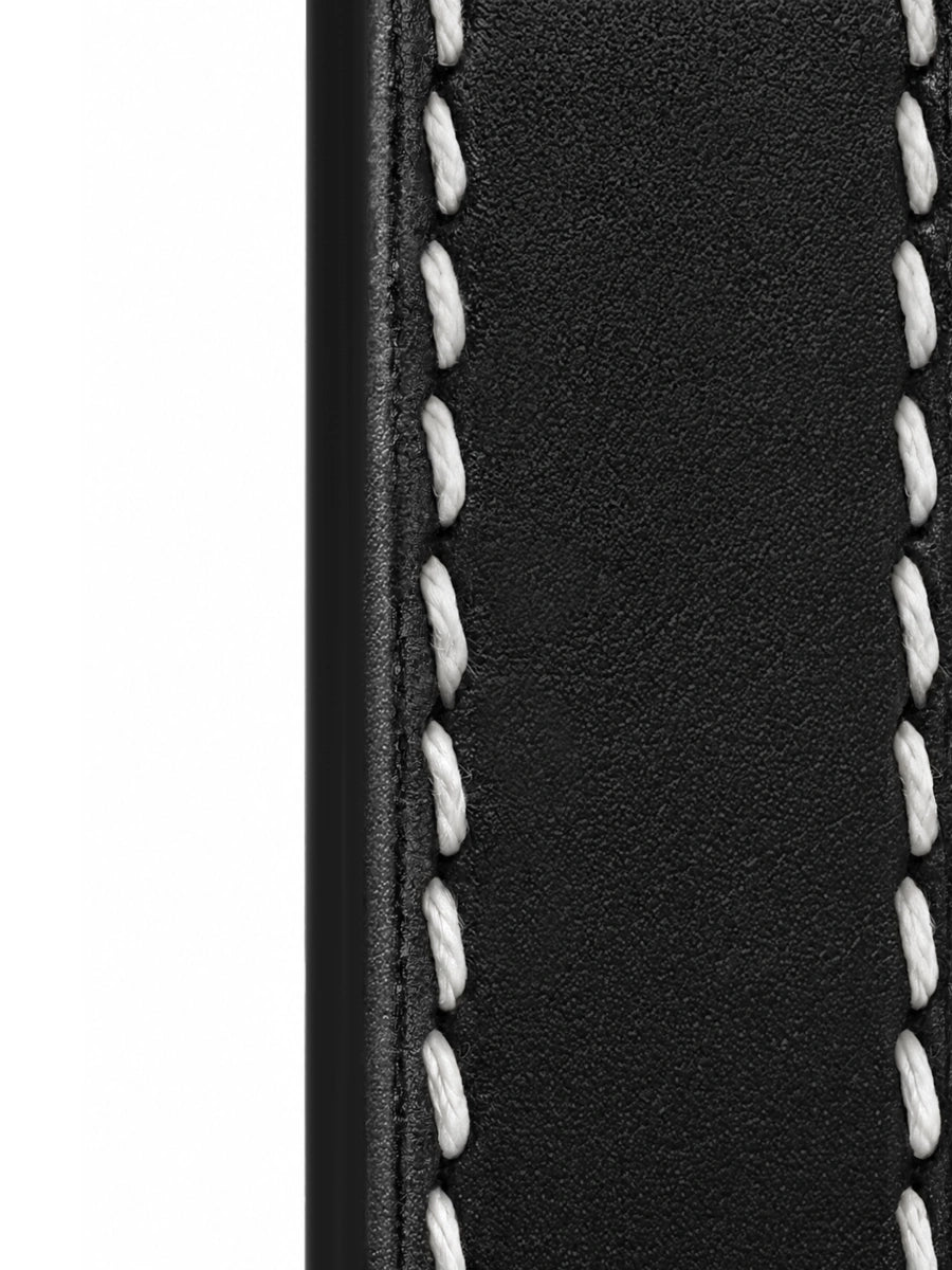 Brown leather strap - 15mm