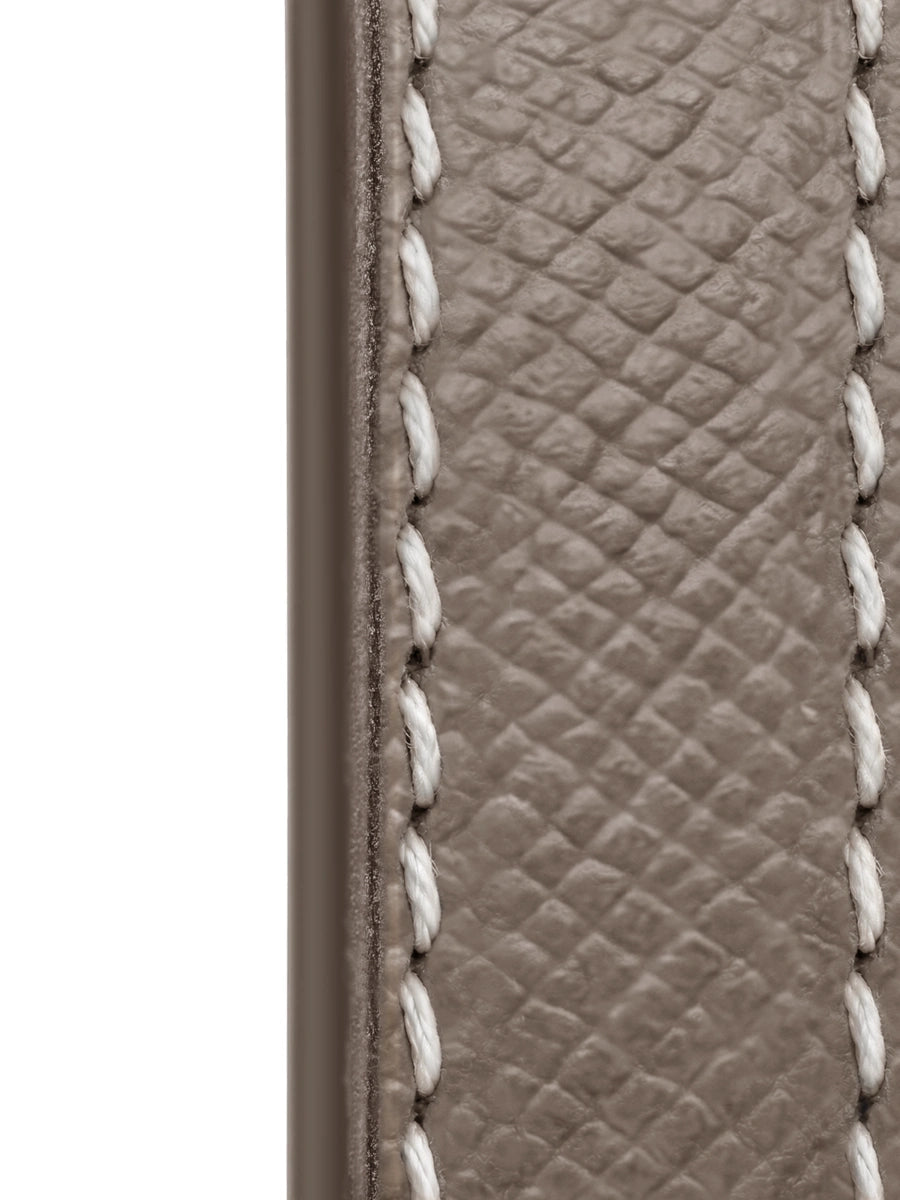 Brown leather strap - 14mm