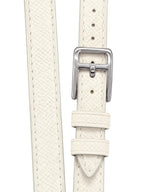 Brown leather strap - 16mm